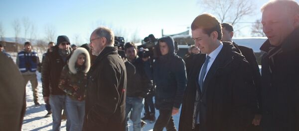 Глава ОБСЕ Курц поучаствовал в МПРИ на границе с Южной Осетий Глава ОБСЕ Курц поучаствовал в МПРИ на границе с Южной Осетий - Sputnik Хуссар Ирыстон