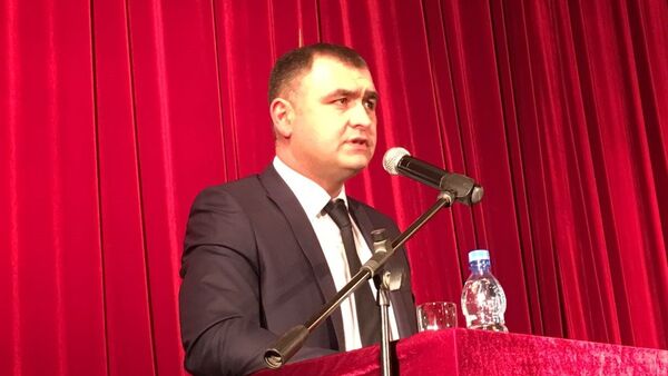 Алан Гаглоев на собрании инициативной группы - Sputnik Южная Осетия