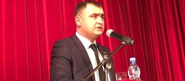 Алан Гаглоев на собрании инициативной группы - Sputnik Южная Осетия