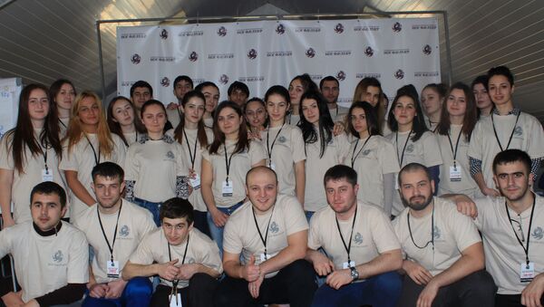 Участники школы молодежного актива в Фиагдоне - Sputnik Южная Осетия