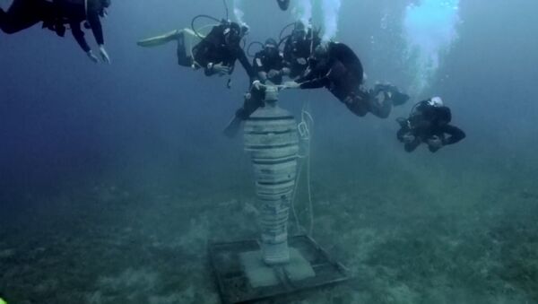 Подводный парк скульптур в Египте - Sputnik Южная Осетия