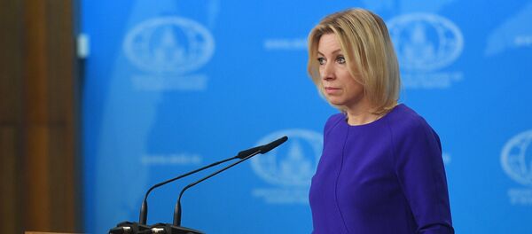 Официальный представитель министерства иностранных дел России Мария Захарова Официальный представитель министерства иностранных дел России Мария Захарова - Sputnik Хуссар Ирыстон