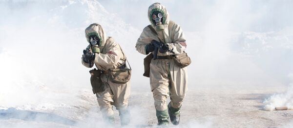 Учения Войск радиационной, биологической и химической защиты - Sputnik Южная Осетия