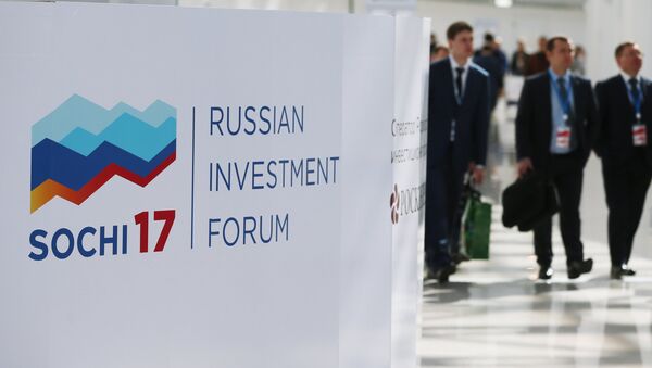 Российский инвестиционный форум в Сочи. День первый - Sputnik Южная Осетия