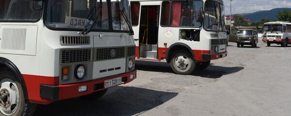 Цхинвальский автовокзал Цхинвальский автовокзал - Sputnik Южная Осетия