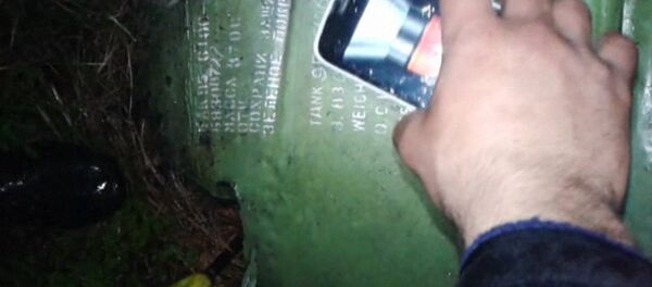 Кадры с места крушения самолета ВВС Сирии - Sputnik Южная Осетия