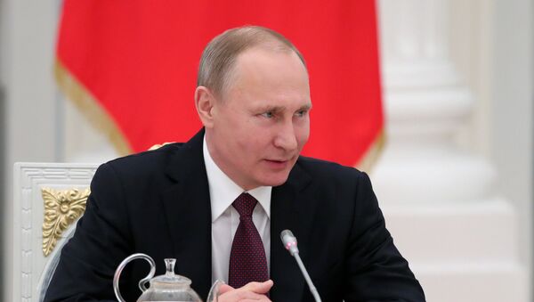 Президент РФ Владимир Путин - Sputnik Южная Осетия