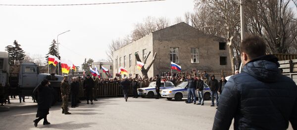 Митинг сторонников Эдуарда Кокойты - Sputnik Южная Осетия