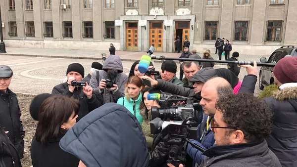 Митинг у здания Правительства Северной Осетии - Sputnik Южная Осетия