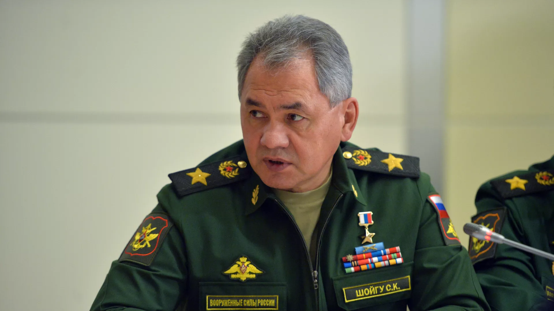 Министр обороны РФ Сергей Шойгу 
