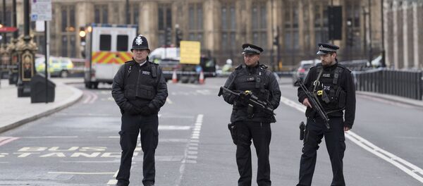 Ситуация на месте теракта у британского парламента - Sputnik Южная Осетия
