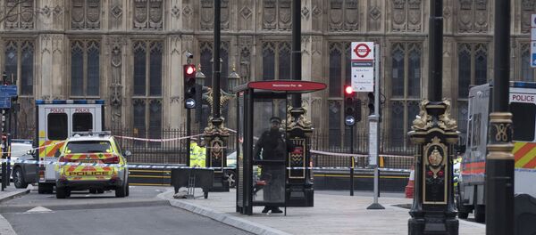 Ситуация на месте теракта у британского парламента - Sputnik Южная Осетия