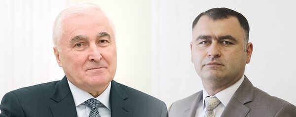 Леонид Тибилов и Алан Гаглоев Леонид Тибилов и Алан Гаглоев - Sputnik Южная Осетия