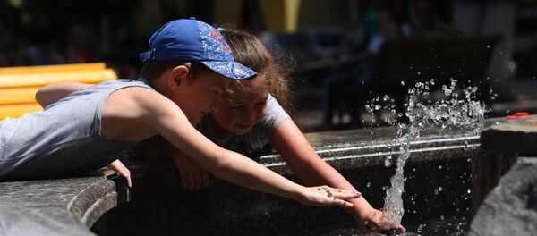 Жара в Цхинвале Жара в Цхинвале - Sputnik Южная Осетия