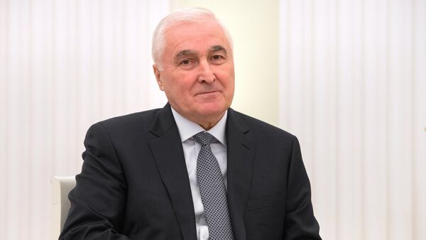 Президент Южной Осетии Леонид Тибилов - Sputnik Хуссар Ирыстон