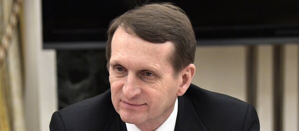 Директор Службы внешней разведки РФ Сергей Нарышкин - Sputnik Южная Осетия