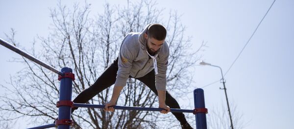Открытие спортивной площадки Work Out Открытие спортивной площадки Work Out - Sputnik Южная Осетия