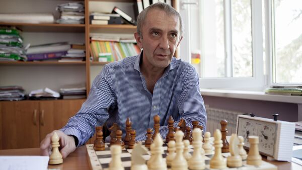 Шахматист Ирбег Тибилов - Sputnik Южная Осетия