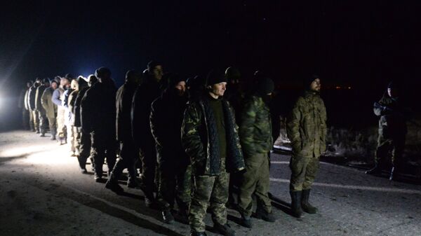 Обмен пленными между ополченцами ДНР, ЛНР и украинскими силовикам - Sputnik Южная Осетия