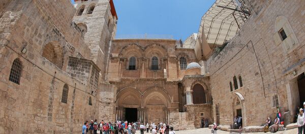 Храм Гроба Господня в Иерусалиме Храм Гроба Господня в Иерусалиме - Sputnik Южная Осетия