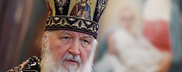 Патриаршее служение в Великий четверг в храме Христа Спасителя Патриаршее служение в Великий четверг в храме Христа Спасителя - Sputnik Южная Осетия