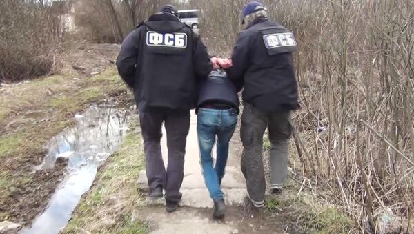Задержание одного из организаторов теракта в метро Санкт-Петербурга А. Азимова - Sputnik Южная Осетия