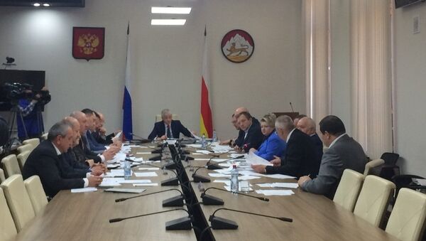 Заседание совета парламента Северной Осетии - Sputnik Хуссар Ирыстон