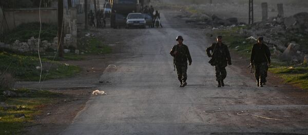 Бойцы сирийской армии Бойцы сирийской армии - Sputnik Южная Осетия