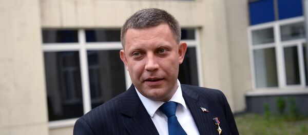 Глава Донецкой народной республики Александр Захарченко - Sputnik Южная Осетия