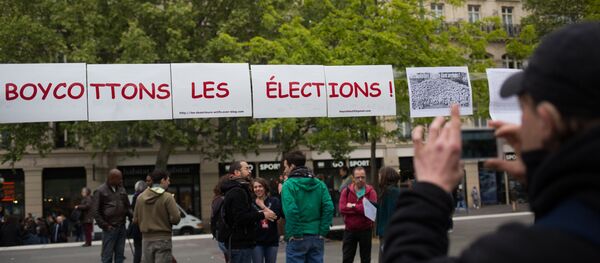 Париж перед первым туром выборов Париж перед первым туром выборов - Sputnik Южная Осетия