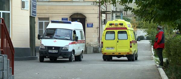 Машины Скорой помощи в Дагестане - Sputnik Южная Осетия
