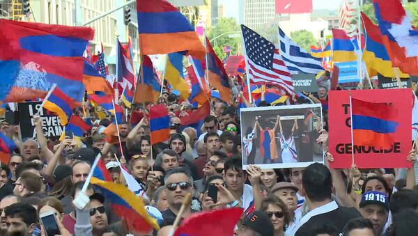 Акции памяти о Геноциде армян прошли в разных городах мира - Sputnik Южная Осетия
