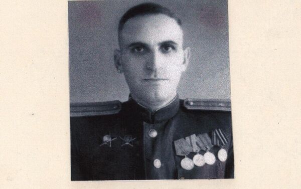 Петр Гассиев, фото сделано в 1945 году - Sputnik Южная Осетия