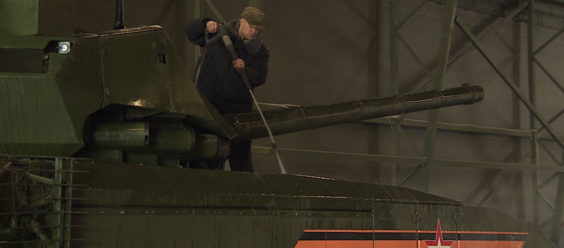Как танки Армата готовят к параду Победы в Москве - Sputnik Южная Осетия, 1920, 27.04.2017