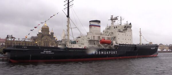 Фестиваль ледоколов проходит в Санкт-Петербурге - Sputnik Южная Осетия