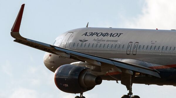 Самолет авиакомпании Аэрофлот. Архивное фото - Sputnik Южная Осетия