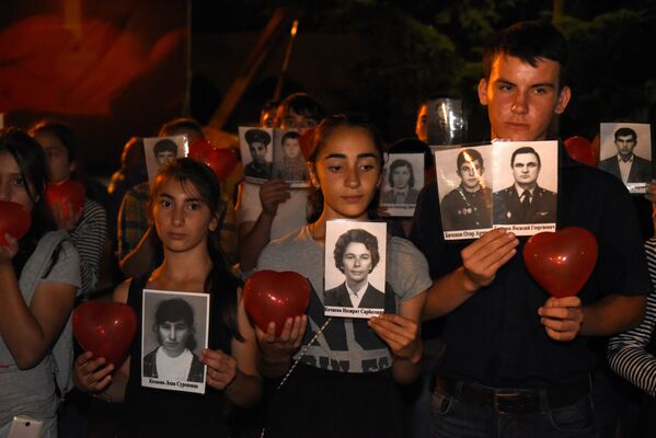 Памятные мероприятия на 7 годовщину войны 080808 - Sputnik Южная Осетия