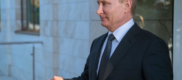 Встреча президента РФ В. Путина с президентом Республики Южная Осетия А. Бибиловым Встреча президента РФ В. Путина с президентом Республики Южная Осетия А. Бибиловым - Sputnik Южная Осетия