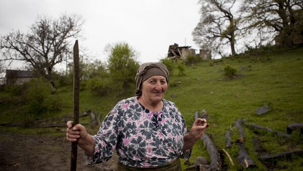 Жительница села Ожора - Sputnik Южная Осетия