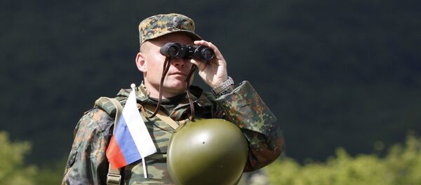 Застава Дменис на грузино-югоосетинской границе Застава Дменис на грузино-югоосетинской границе - Sputnik Южная Осетия