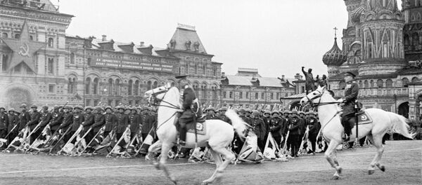 Парад Победы в 1945 году Парад Победы в 1945 году - Sputnik Южная Осетия