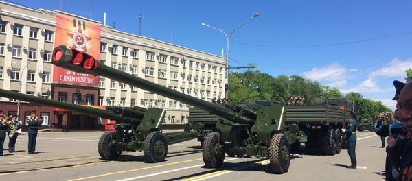 Празднование Дня Победы во Владикавказе Празднование Дня Победы во Владикавказе - Sputnik Южная Осетия