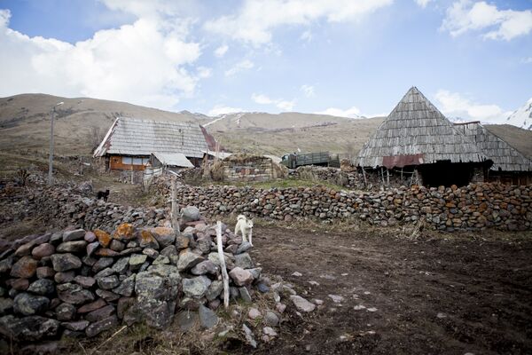 Эрман - одно из самых высокогорных селений - Sputnik Южная Осетия