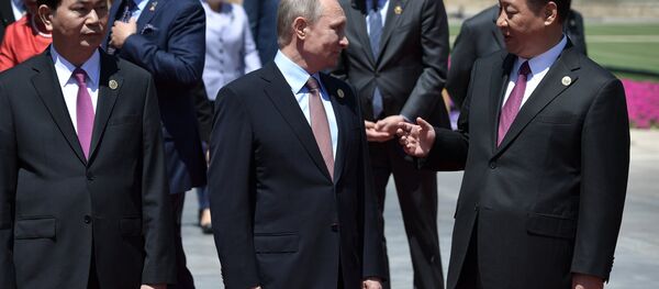 Президент РФ Владимир Путин, председатель Китайской Народной Республики Си Цзиньпин Президент РФ Владимир Путин, председатель Китайской Народной Республики Си Цзиньпин - Sputnik Южная Осетия
