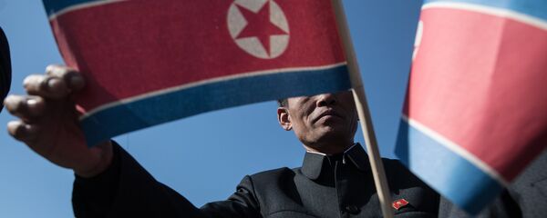 Церемония открытия нового жилого комплекса на улице Рёмён в Пхеньяне - Sputnik Южная Осетия