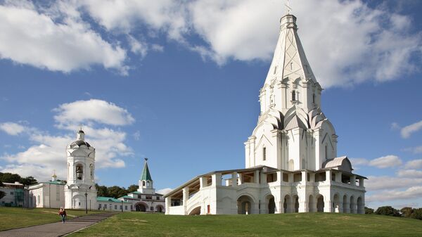 Вид на церковь Вознесения Господня в Коломенском - Sputnik Южная Осетия