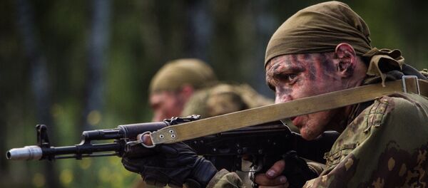 Всеармейский конкурс Отличники войсковой разведки в Новосибирске Всеармейский конкурс Отличники войсковой разведки в Новосибирске - Sputnik Южная Осетия