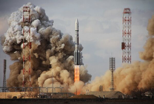 Пуск ракеты Протон-М со спутником Intelsat-22 - Sputnik Южная Осетия
