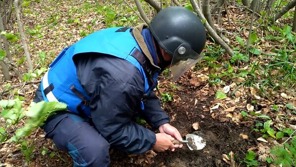 Российские саперы нашли и обезвредили в Южной Осетии 15 мин - Sputnik Хуссар Ирыстон