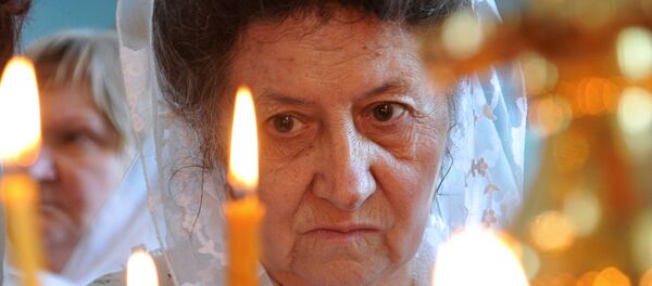 Празднование Троицы Празднование Троицы - Sputnik Южная Осетия